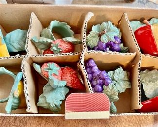 Charter Club Fruit Themed Napkin Holders