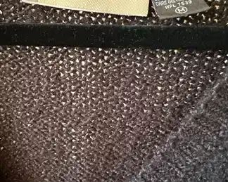 Diane Von Furstenber Charcoal Color Sweater