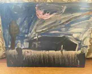 Abstract Painting of Landscape