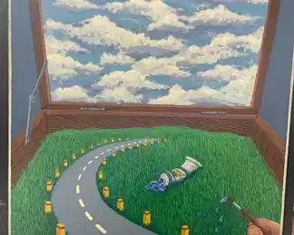 Oil Painting by J.L. Harter