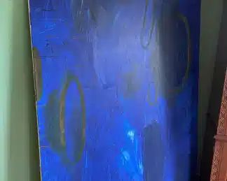 Abstract Oil Painting on Canvas