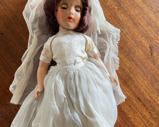 Composition Bride Doll