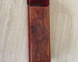 Engraved Chop Stick Box