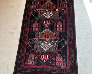Balouch Khorasan Rug - 100% Wool