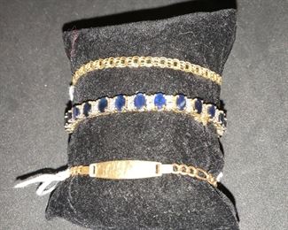 14KT GOLD BRACELETS