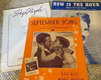 Assortment of Sheet Music