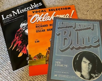 Assortment of Sheet Music