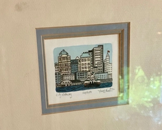 Signed and Numbered Print of City Skyway