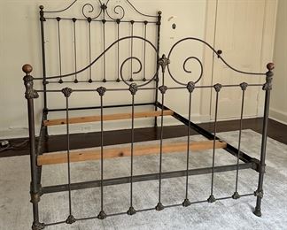 Antique Iron Bedframe For Full Size Bed