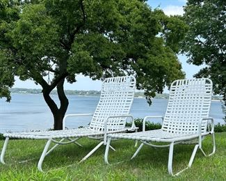 Outdoor Lounges - A Pair
