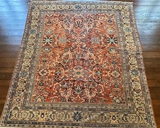 Antique Sultanabad Carpet In The Heriz Style, Sold By Safavieh