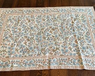 Needlepoint Area Rug
