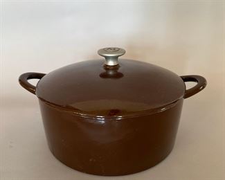 Rare Dansk Mario Batali Enameled Cast Iron Round Dutch Oven