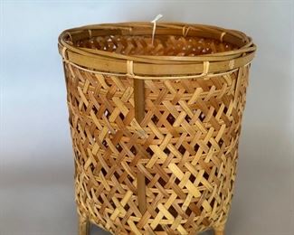 Woven Waste Basket

