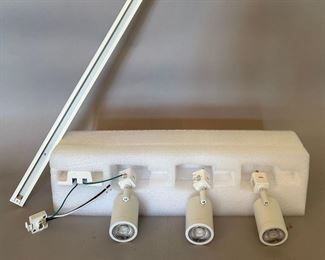 Two Sets Of WAC Track Lighting (each Set Includes Track And 3 Lights) - NEW IN BOX