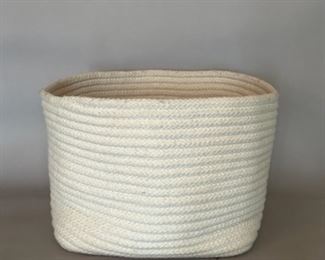 Restoration Hardware Woven Basket
