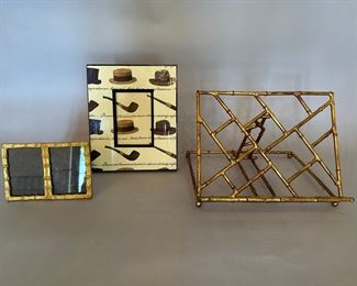 Picture Frames And Book Stand
