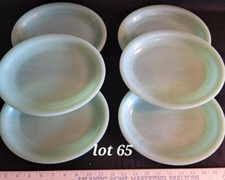 Jadeite plates 