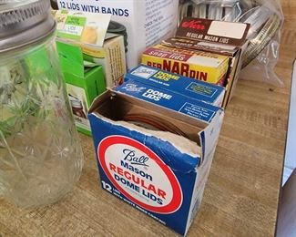 Canning supplies 