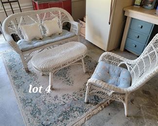 Wicker furniture 