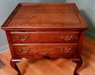 Ethan Allen Cherry End Table