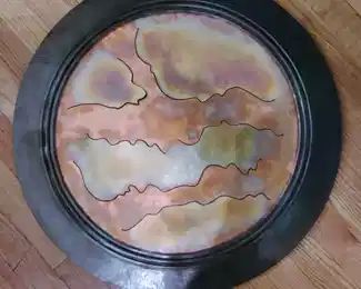 Thomas Markusen (American, B. 1940) Copper Wall Hanging