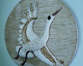 Don Freedman Crane Jute & Silk Textile Weaving