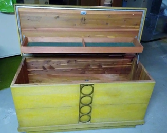 Mid-Century Blonde Lane Cedar Chest