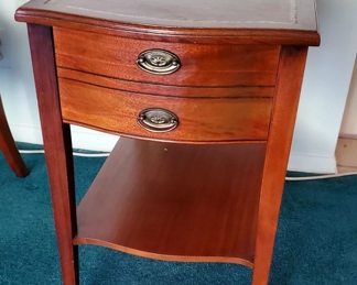 Colony Table Inc two drawer stand