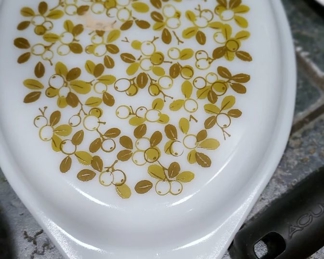 Vintage Pyrex Verde Olive Casserole Dish Lid Only