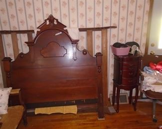 Bed, Jewelry Box, Records