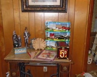 Singer Sewing Machine & toys