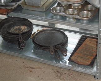 Lots of cast iron
