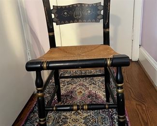 Vintage ca 1960 Ethan Allen Button Back Hitchcock Chair