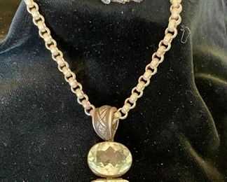 Sterling & MOP Necklace