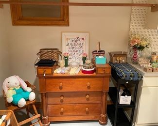 Antique Dresser, Youth Chairs and Easter 