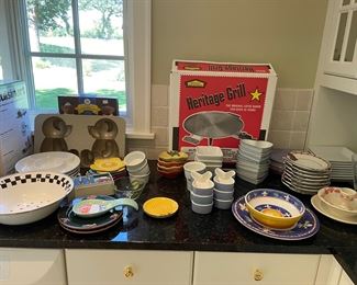 Cuisinart, Heritage Grill, Baking and Serving Pieces.