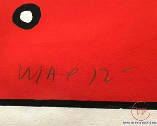 PETER MAX Limited Edition Signed Serigraph "Baloo Babe" (39/300)