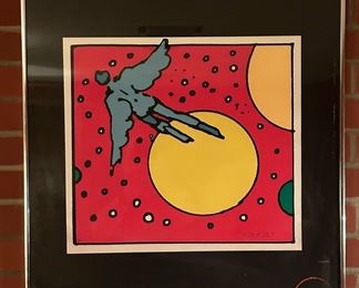 PETER MAX Limited Edition Signed Serigraph "Baloo Babe" (39/300)