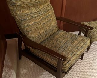 Mid-Century Walnut Lounge Armchair(s) by VIKO BAUMRITTER for Baumritter