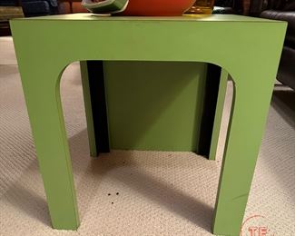 1970's Avocado Green Modular Tables