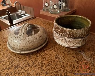 Signed Pottery Art Pieces