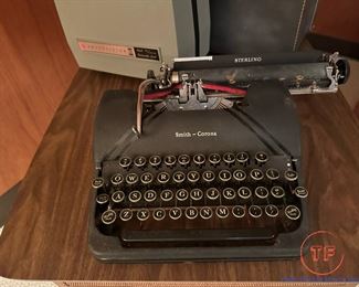 Vintage Smith-Corona Sterling Typewriter