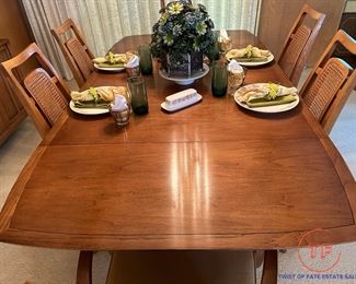 MCM DREXEL Heritage Meridian Dining Room Set