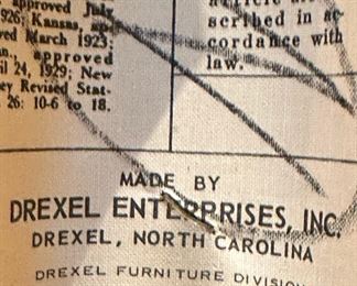 MCM DREXEL Heritage Meridian Dining Room Set