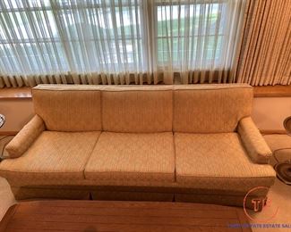 Vintage Custom Upholstered Sofa