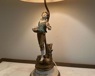 French Style Figural Table Lamp
