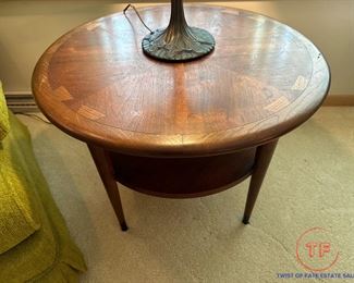 MCM 'Acclaim' Series Side Table with Dovetailed Top by LANE Alta Vista