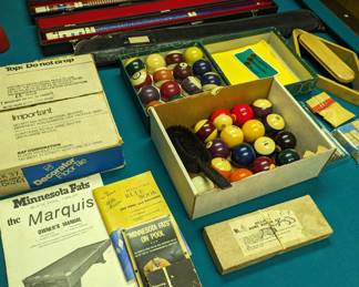 Vintage Pool Accessories