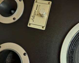 Zenith Allegro 2500 Speakers